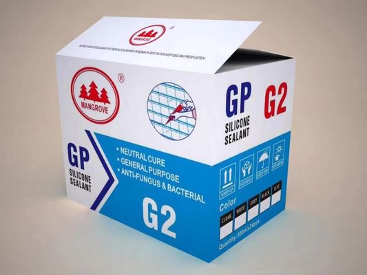 Καλή τιμή. 300 ml σφραγιστικό σε σιλικόνη οξέος Ασημένιο χρώμα Αδιάβροχο για σκυρόδεμα σε απευθείας σύνδεση