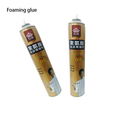 Καλή τιμή. Υψηλής σκληρότητας PU Foam Sealant Plugging Agent για κενά μεταξύ των θυρών και των παραθύρων σε απευθείας σύνδεση