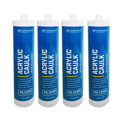 Καλή τιμή. Σιδηροδρομική ποιότητα Σιλικονωμένο ακρυλικό σφραγιστικό λευκό 9009-54-5 σε απευθείας σύνδεση