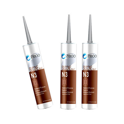 Δυνατή προσκόλληση GP Neutral Silicone Sealant Διαφανές για τοίχο κουρτίνας