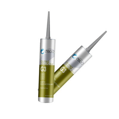 Αδιάβροχες 300 ml οξικής σιλικόνης κολλήματος γυαλιού κόλλα αλουμινίου λεκάνες πλύσης