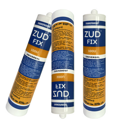 Εξαγωγή Πολυλειτουργικό Σφραγιστικό 300Ml Γρήγορη θεραπεία 100% Σιλικόνιο Σφραγιστικό κόλλα για την κατασκευή Ουδέτερη Σιλικόνη